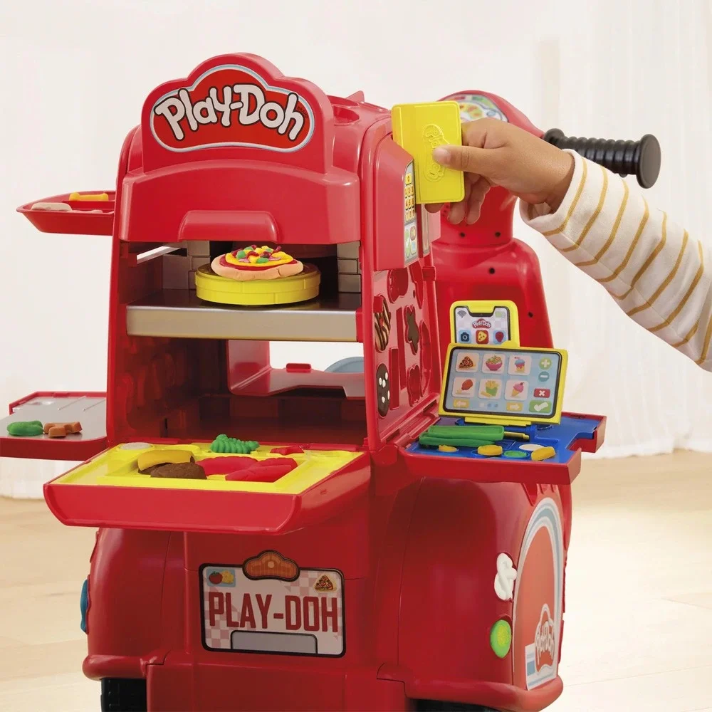Play-Doh Pizza Delivery Scooter Playset,‎ Large Ride-On Play Toys, Ages 3-5 NEW
